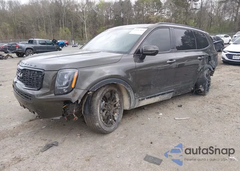 2022 Kia Telluride Sx z USA, uszkodzony, nr VIN 5XYP5DHC9NG317511